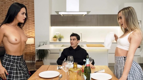 Brazzers /  - Anastasia Brokelyn, Zuzu Sweet, Jordi El Nino Polla Double Date with a Desperate Dick / 5.10.2021