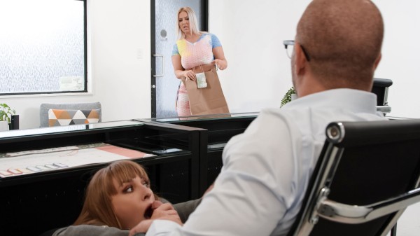 Brazzers /  - Angel Youngs, Jenna Starr, Xander Corvus Ganging Up On The Secretary / 10.5.2022