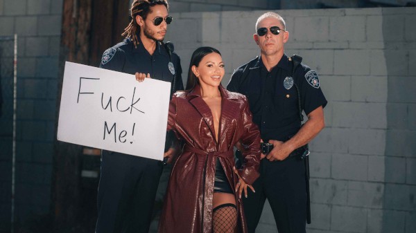 Brazzers /  - Brandy Salazar, Mick Blue, Derek Savage Double Booked! You Gonna Fuck Me, Officers? / 29.9.2025